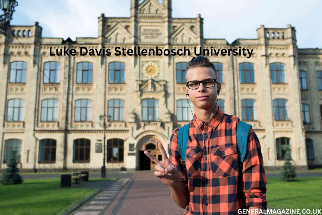 Luke Davis Stellenbosch University: